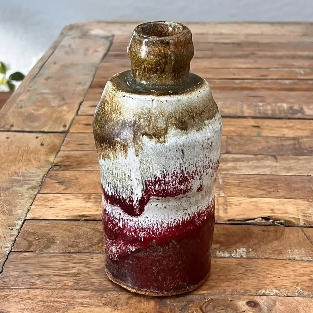 Studio Art Pottery Vase 7.5